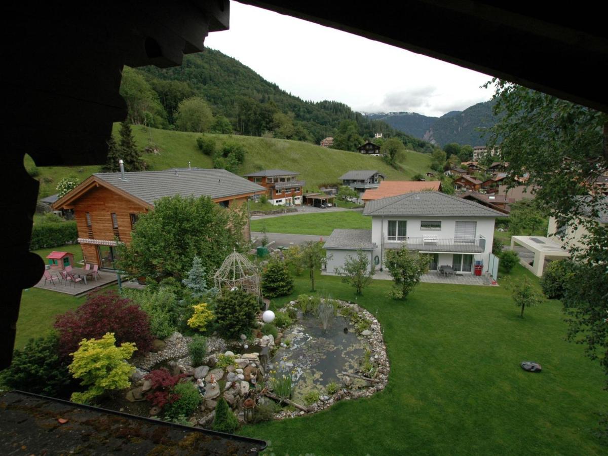 Pristine Home In A Charming Village Large Grassy Sunbathing Area View Of The M Nch And Jungfrau Wilderswil Dış mekan fotoğraf