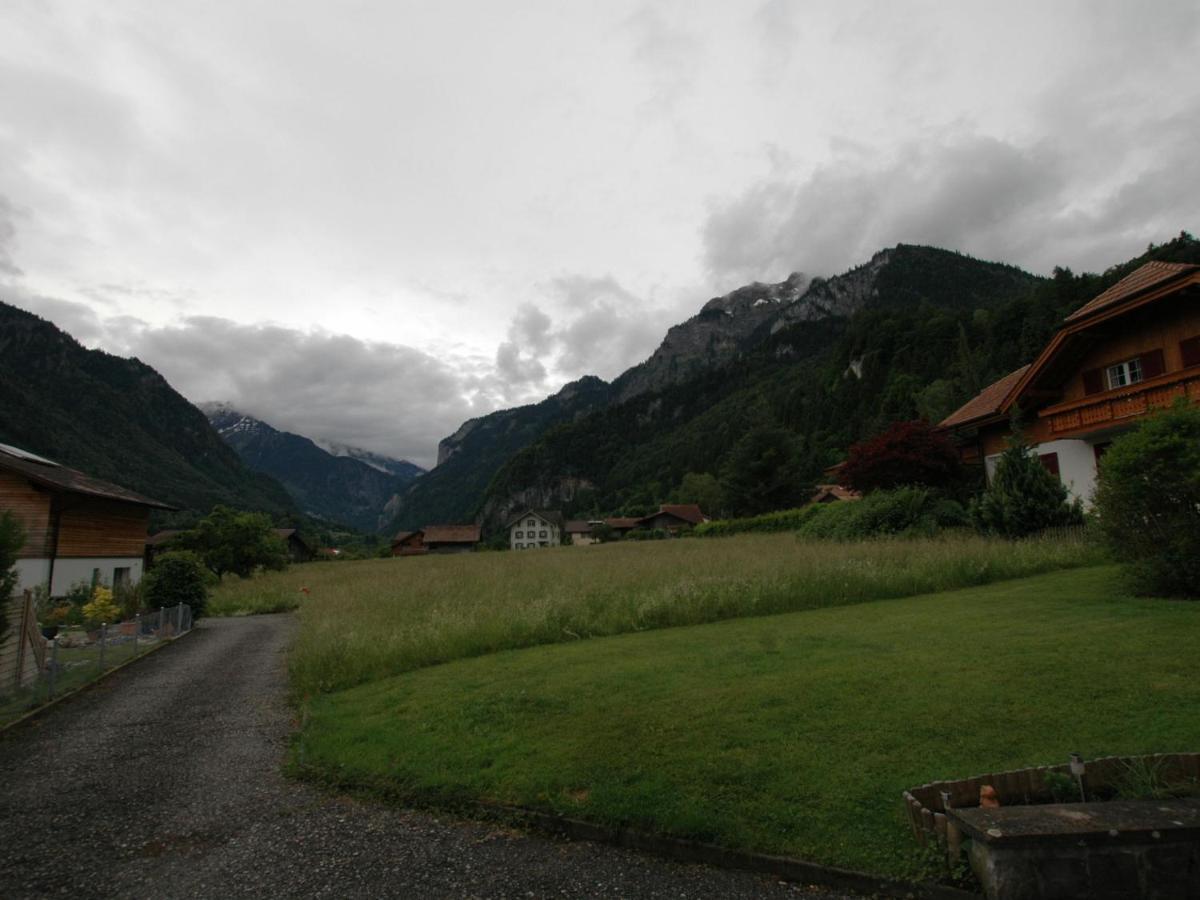 Pristine Home In A Charming Village Large Grassy Sunbathing Area View Of The M Nch And Jungfrau Wilderswil Dış mekan fotoğraf